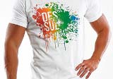 značkové tričko DESSUE potlač , Digitálna tlač na tričko
