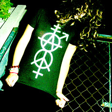 Punkové tričko, Hippiersácke tričko