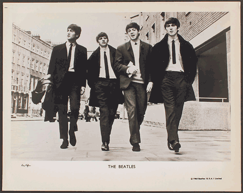 Originálna fotografia The Beatles od Deža Hoffmanna