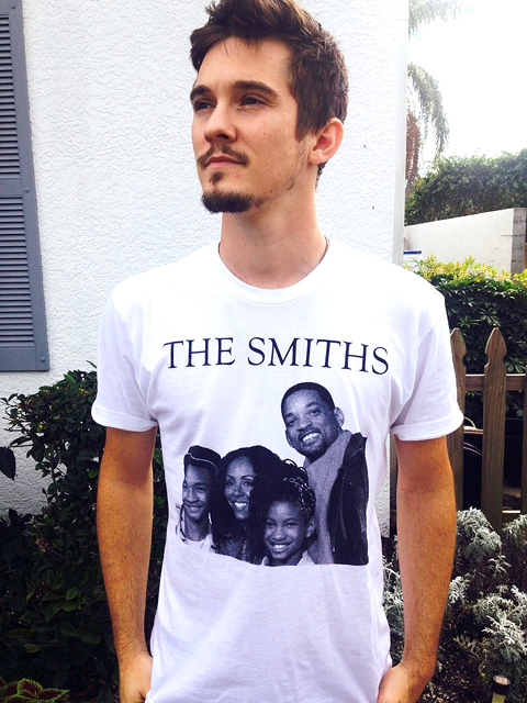 Tričko The Smith na ktorom je Will Smith s rodinou.