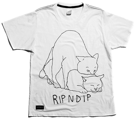 RIPNDIP tričko s neslušnou potlačou