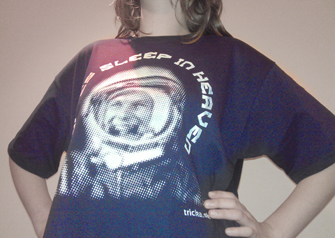 Potlač na tričko Gagarin