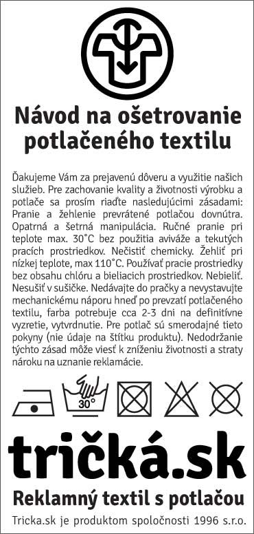 štítok ošetrovanie digitálnej potlače2